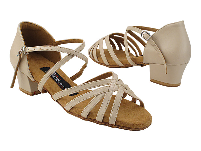 CD1124DB 302 Light Beige Leather with 1.5&quot; Heel (NTD) in the photo