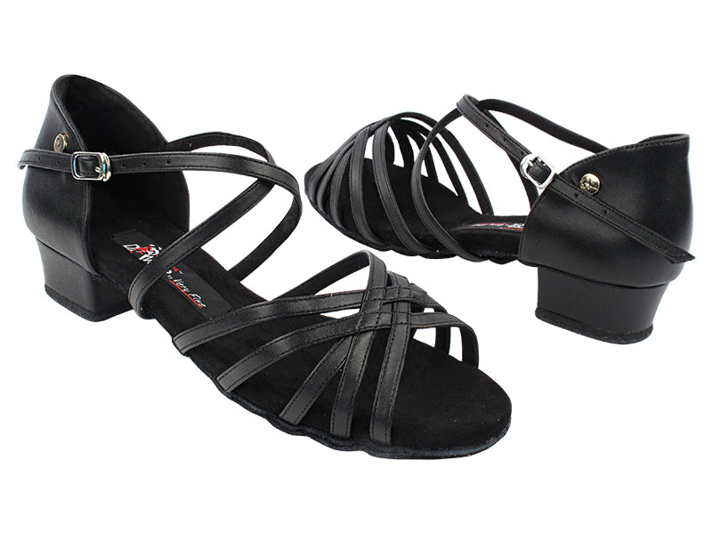 CD1124DB Black Leather with 1&quot; Heel (8881) in the photo