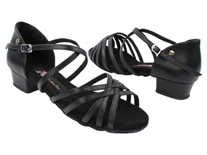 CD1124DB Black Leather with 1&quot; Heel (8881) in the photo