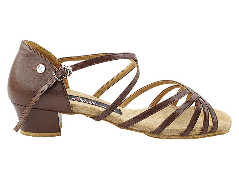 CD1124DB 305 Dark Tan Leather with 1.5" Heel (NTD) in the photo