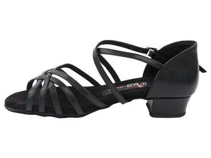 CD1124DB Black Leather with 1&quot; Heel (8881) in the photo