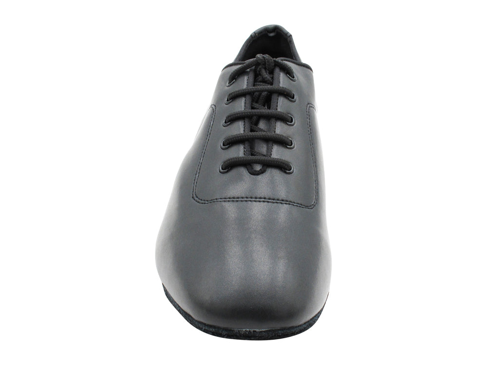 CD1427DB Black Leather with 1" standard heel