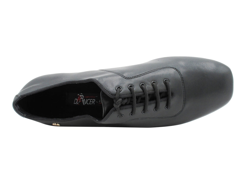 CD1427DB Black Leather with 1" standard heel