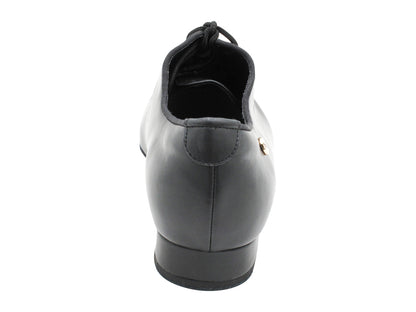 CD1427DB Black Leather with 1" standard heel