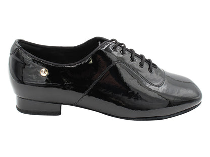 CD1427DB Black Patent with 1" standard heel