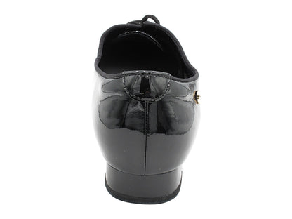 CD1427DB Black Patent with 1" standard heel