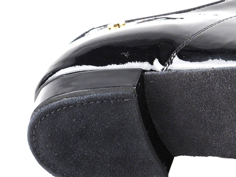 CD1427DB Black Patent with 1" standard heel
