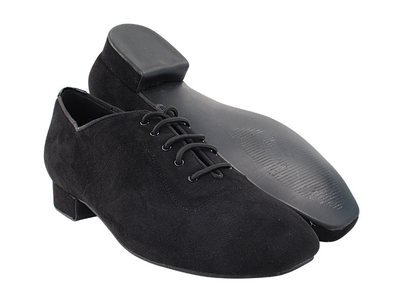 CD1427 Black Oxford Nubuck with Men 1&quot; Standard Heel (2002) in the photo