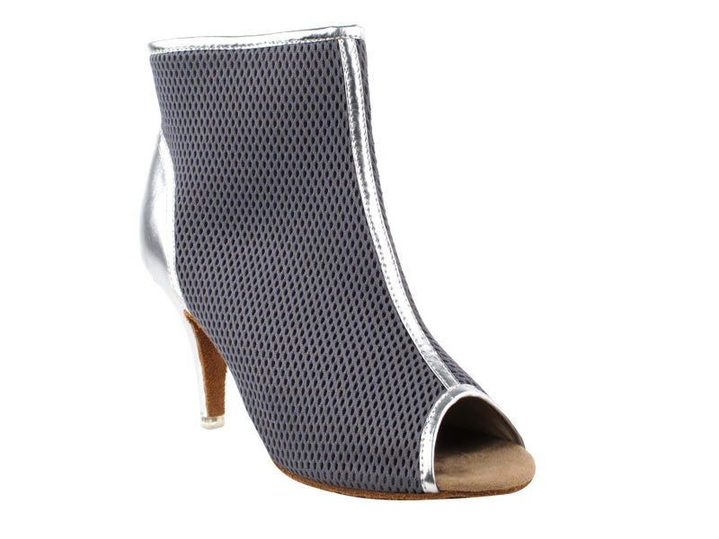 CD3028 Grey_Silver 3&quot; Stiletto Heel in the photo