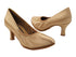 CD5013DB Beige Satin with 2.5" Flare Heel (8012) in the photo