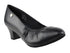 CD5013DB Black Leather with 2" Medium Heel in the photo