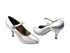 CD5024M White Satin with 2.75" Slim heel in the photo