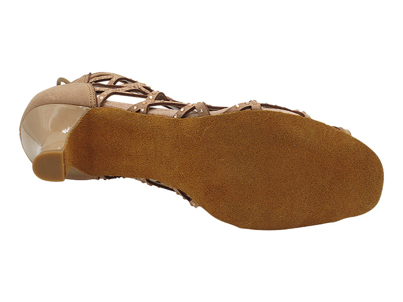 CD7041CC Beige Brown Nubuck with 2.5" Heel (2040) in the photo