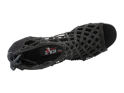 CD7041CC Black Nubuck with 2.75" Flare Heel (YPG/11006) in the photo