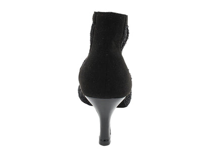 CD7042CC Black Nubuck_Laces with 2.75" Flare Heel (YPG/11006) in the photo