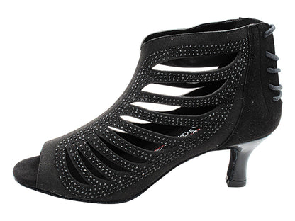 CD7043CC Black Nubuck with 2.5" Heel (2040) in the photo