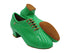 CD9316 Green Patent with Men 1.5" Latin Heel in the photo