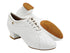CD9316 White Patent with Men 1.5" Latin Heel in the photo