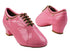 CD9316 225 Fluorescent Pink Patent with Men 1.5" Latin Heel in the photo