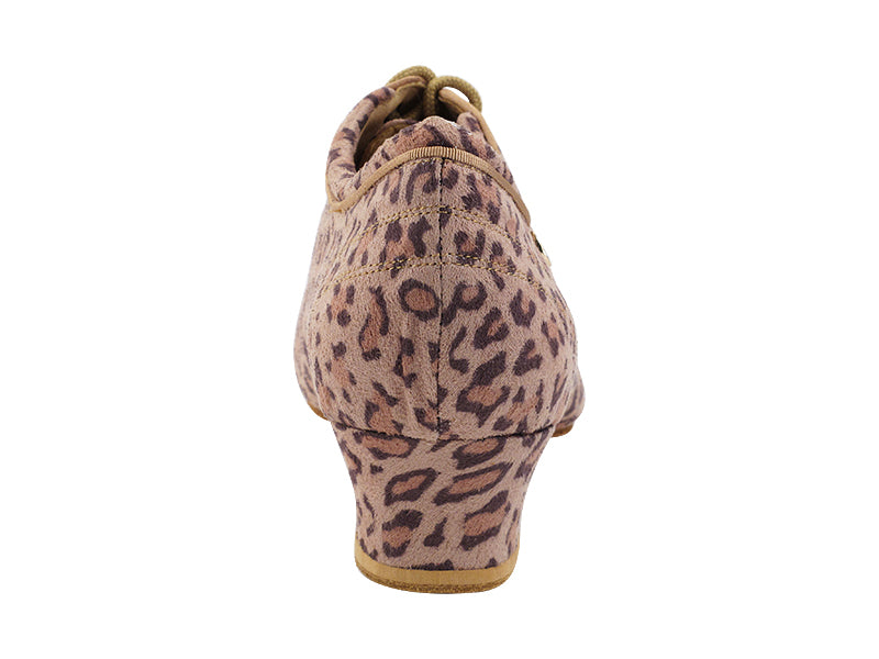 CD1116 Leopard Velvet with with 1.5" Medium Heel (NTD) in the photo