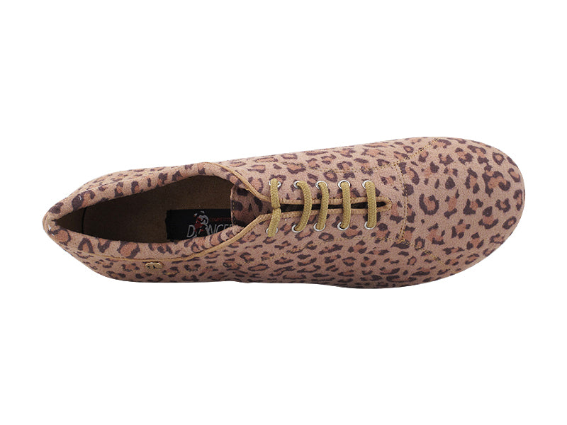 CD1116 Leopard Velvet with with 1.5" Medium Heel (NTD) in the photo