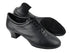 CD9316 Black Leather with 1.5" Latin heel