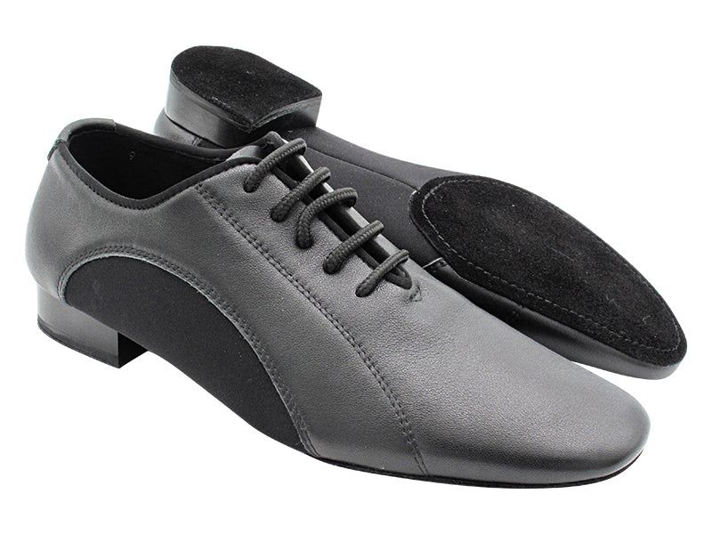 CD9317BBX Black Napa Leather with 1" standard heel