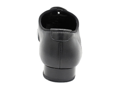 CD9317BBX Black Napa Leather with 1" standard heel