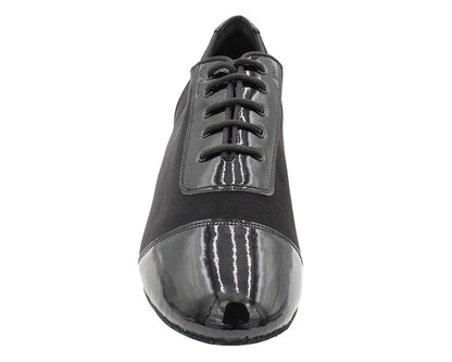 CD9322 Black Patent &amp; Oxford with 1.5" Latin heel in the photo