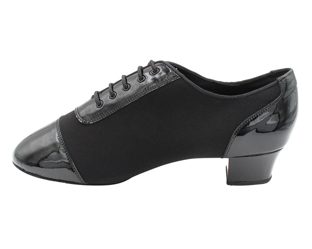CD9322 Black Patent &amp; Oxford with 1.5" Latin heel in the photo
