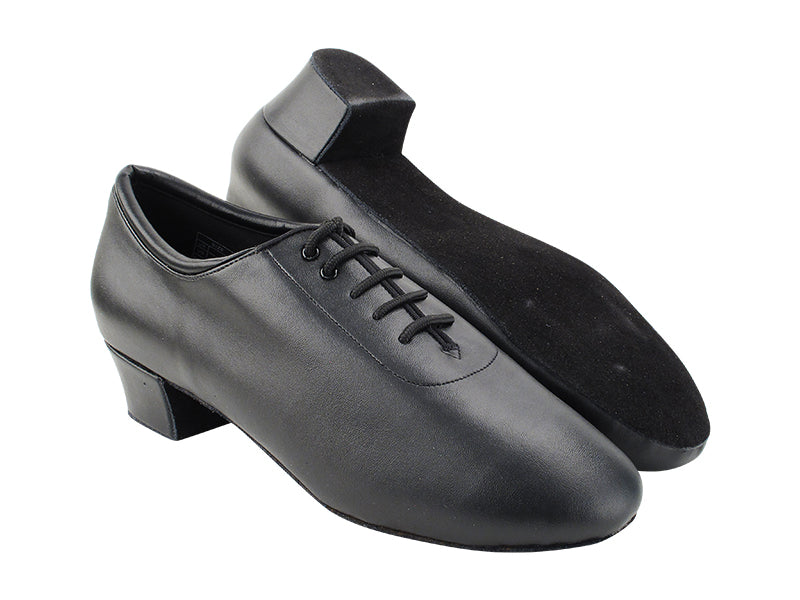 CD9336 Black Leather with 1.5&quot; Latin heel