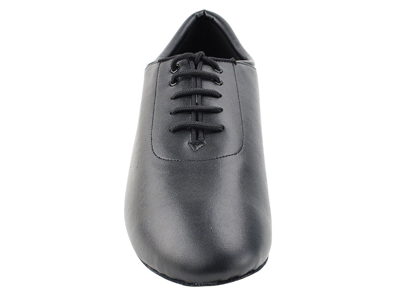 CD9336 Black Leather with 1.5&quot; Latin heel