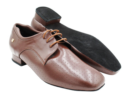 CD9426 Dark Tan Leather with 1" standard heel