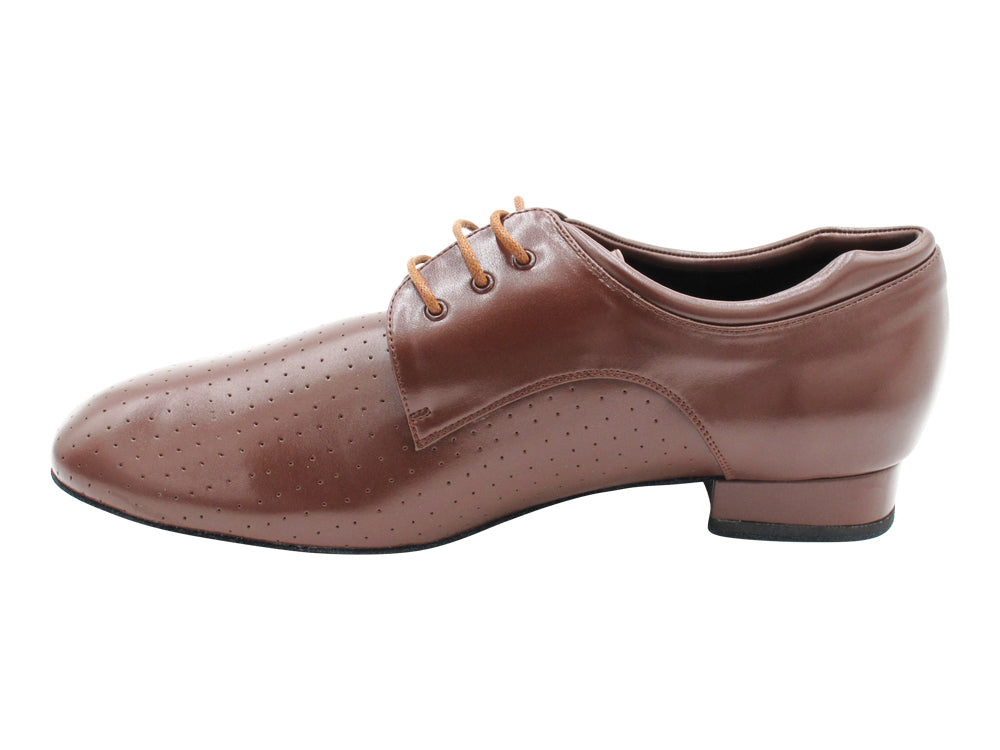 CD9426 Dark Tan Leather with 1" standard heel