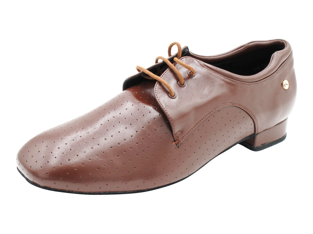 CD9426 Dark Tan Leather with 1" standard heel