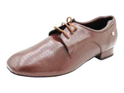 CD9426 Dark Tan Leather with 1" standard heel