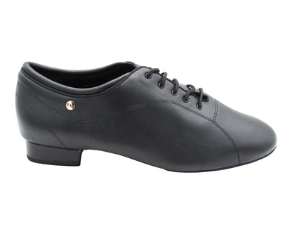 CD9436 Black Leather (Split Sole) with 1" Heel in the photo