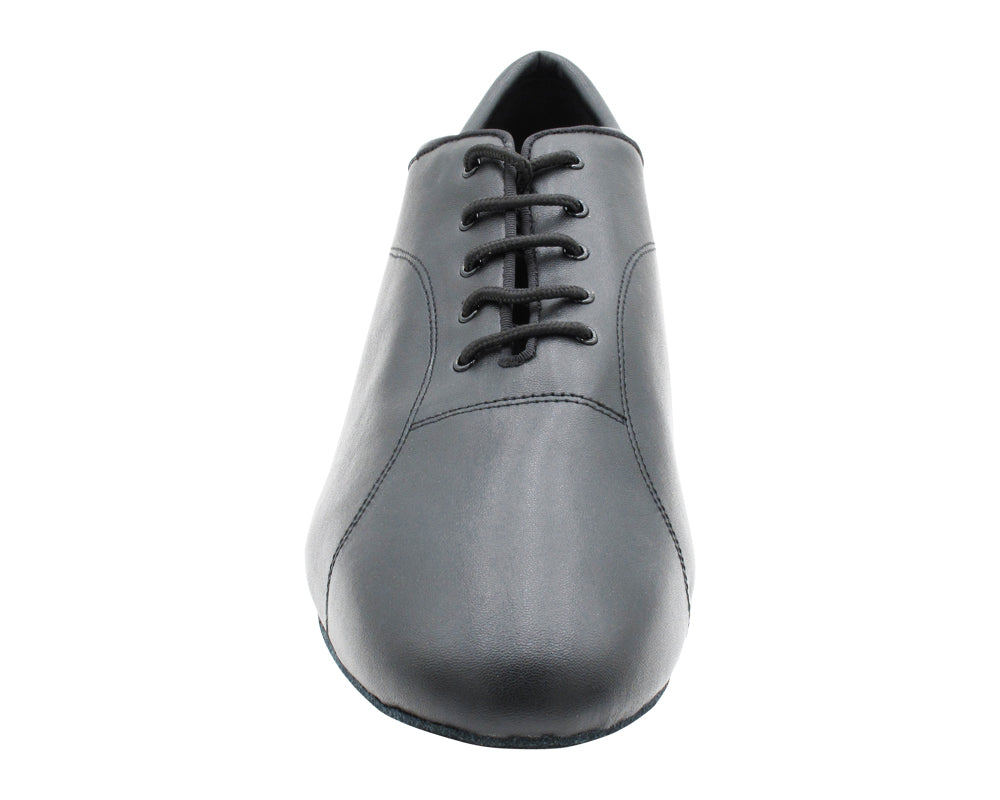 CD9436 Black Leather (Split Sole) with 1" Heel in the photo