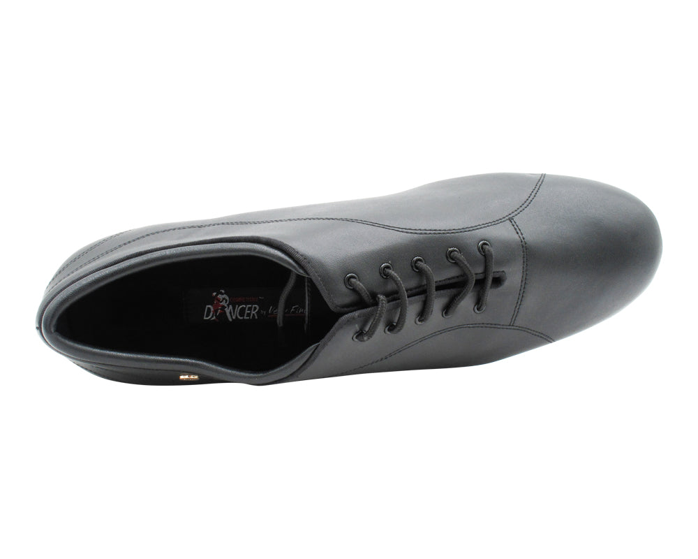 CD9436 Black Leather (Split Sole) with 1" Heel in the photo