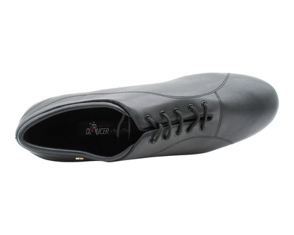 CD9436 Black Leather (Split Sole) with 1" Heel in the photo