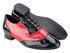 CM100101 288 Black Patent_F_B_264 Red Patent_M with Tree Gum Rubber sole and Men 1" Standard Heel (2002) in the photo