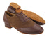 CM100101 305 Dark Tan Leather_F_B_273 Brown Nubuck_M with Men 1" Standard Heel (2002) in the photo