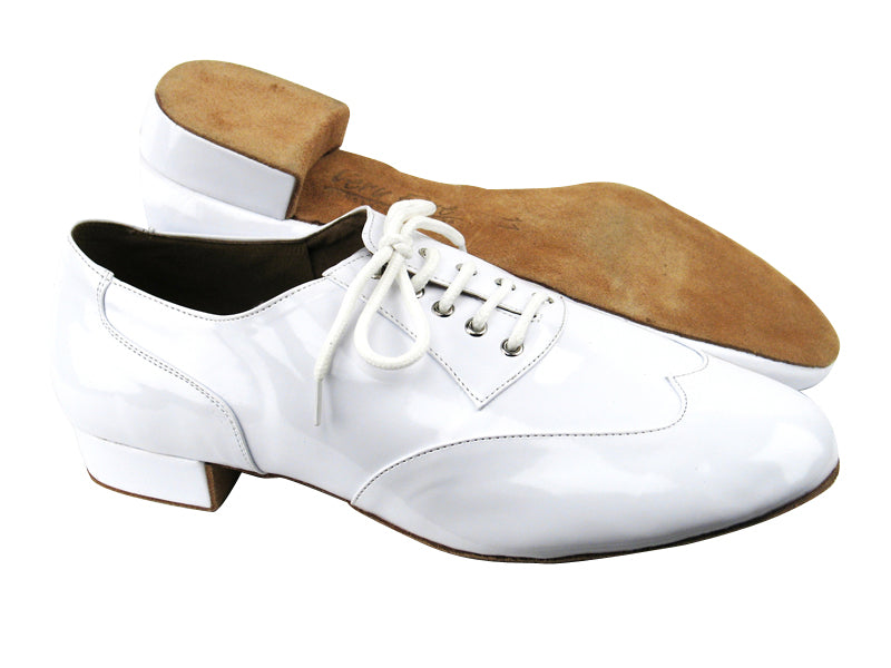 CM100101 BA77 White Patent with 1&quot; Heel in the photo