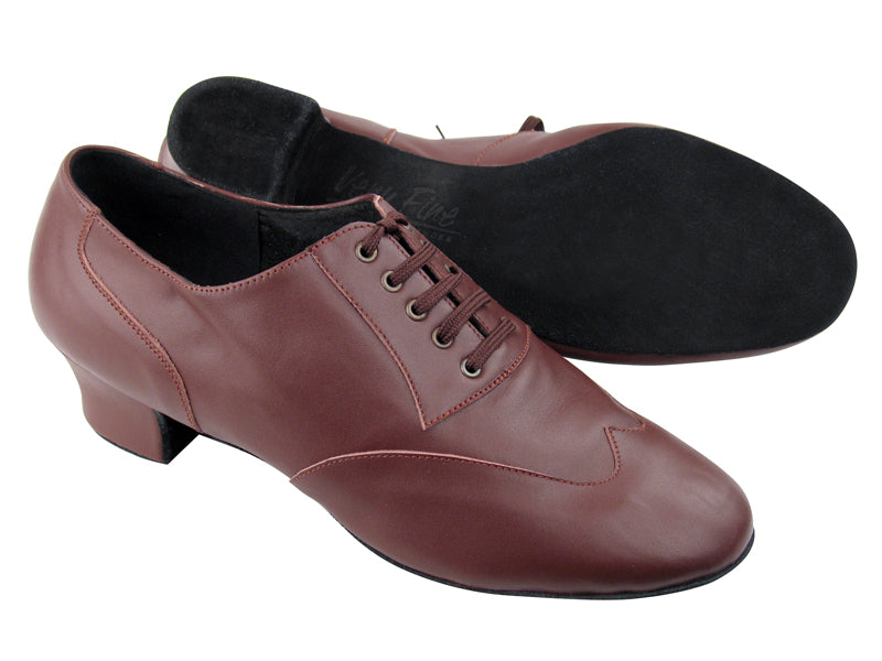 CM100101 BE16 Coffee Calfskin with 1.5&quot; heel in the photo