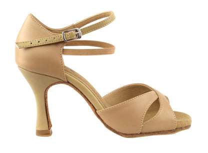 Celebrity6029 Tan Leather with 3&quot; Heel in the photo