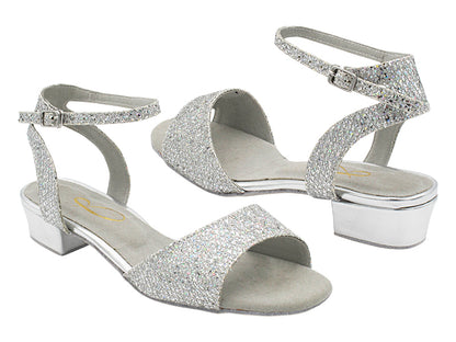 J Jane Silver Sparklenet with 1&quot; Heel (8881) in the photo