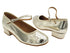 KZ001B Light Shinny Gold Leather with 1" Heel (8881) in the photo