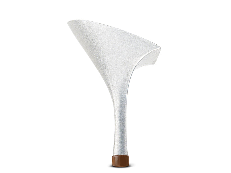 Limited Edition (030) 2.95 inch Slim Silver Heel