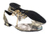 M100101 291 Black Gold Granite_White Patent with 1" Standard Heel in the photo