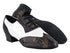 M100101 85 Black Snake_White Patent_M with 1.5" Latin Heel in the photo